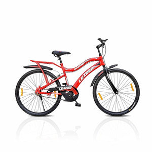 Leader Beast 26T IBC Mountain Bike – Premium Single-Speed City & Mountain Cycle for Men (Matt Black)
