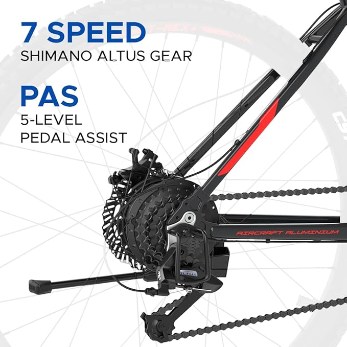 E MOTORAD TRex+ Electric Cycle | 27.5” Alloy Frame | 250W Motor | 36V Battery | Best Affordable E Bike in India
