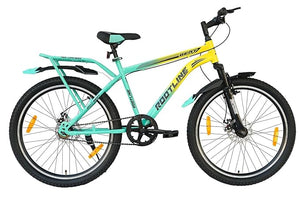 ROOTLINE Beat IBC 26T Electric Cycle | 26-Inch Mountain E-Bike with Front Suspension & Dual Disc Brakes