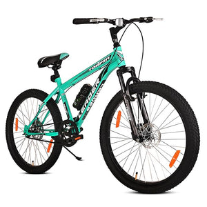 Leader Beast 26T Mountain Bike – Sleek Single‑Speed Cycle with Suspension & Dual Disc Brakes, Affordable Pedal‑Powered Alternative to Electric Bicycles