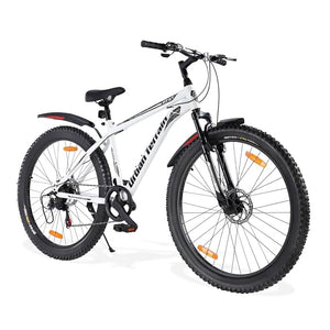 Urban Terrain Galaxy Ultra 27.5T Mountain Bike for Men | High-Performance Gear Cycle with Disc Brakes & Front Suspension | Stylish Alternative to Electric Bike, E Bicycle & Battery Bike