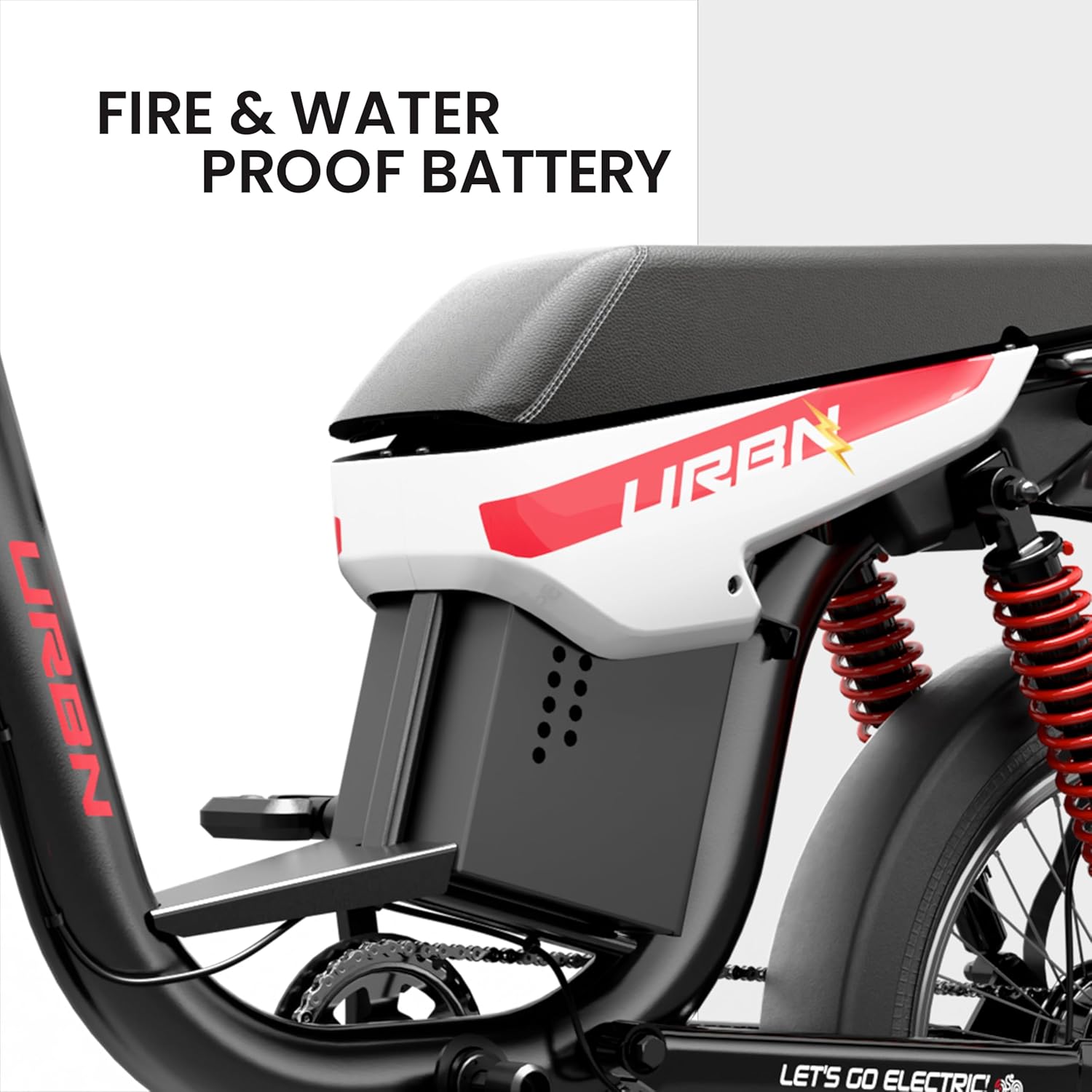 Motovolt URBN Electric Cycle | 120 km Range Long-Lasting E-Bike with Pedal Assist