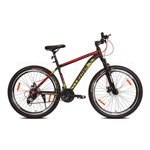 Leader Saffire 27.5T Electric Cycle | Affordable Mountain E-Bike with Dual Disc Brakes & Gears