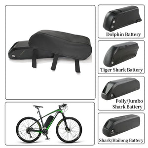 AK Deziner Waterproof Electric Bike Battery Cover | Durable Dust & Sun Protection for E-Bikes