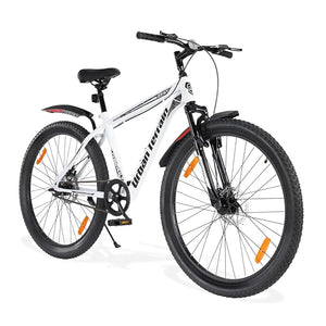 Urban Terrain Galaxy Pro 26T MTB – High-Performance Single-Speed Pedal Bike with Dual Disc Brakes & Front Suspension | Affordable Alternative to Electric Bikes