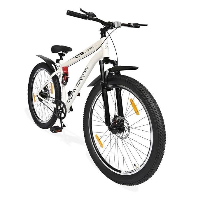 Urban Terrain Galaxy Pro 26T MTB – High-Performance Single-Speed Pedal Bike with Dual Disc Brakes & Front Suspension | Affordable Alternative to Electric Bikes